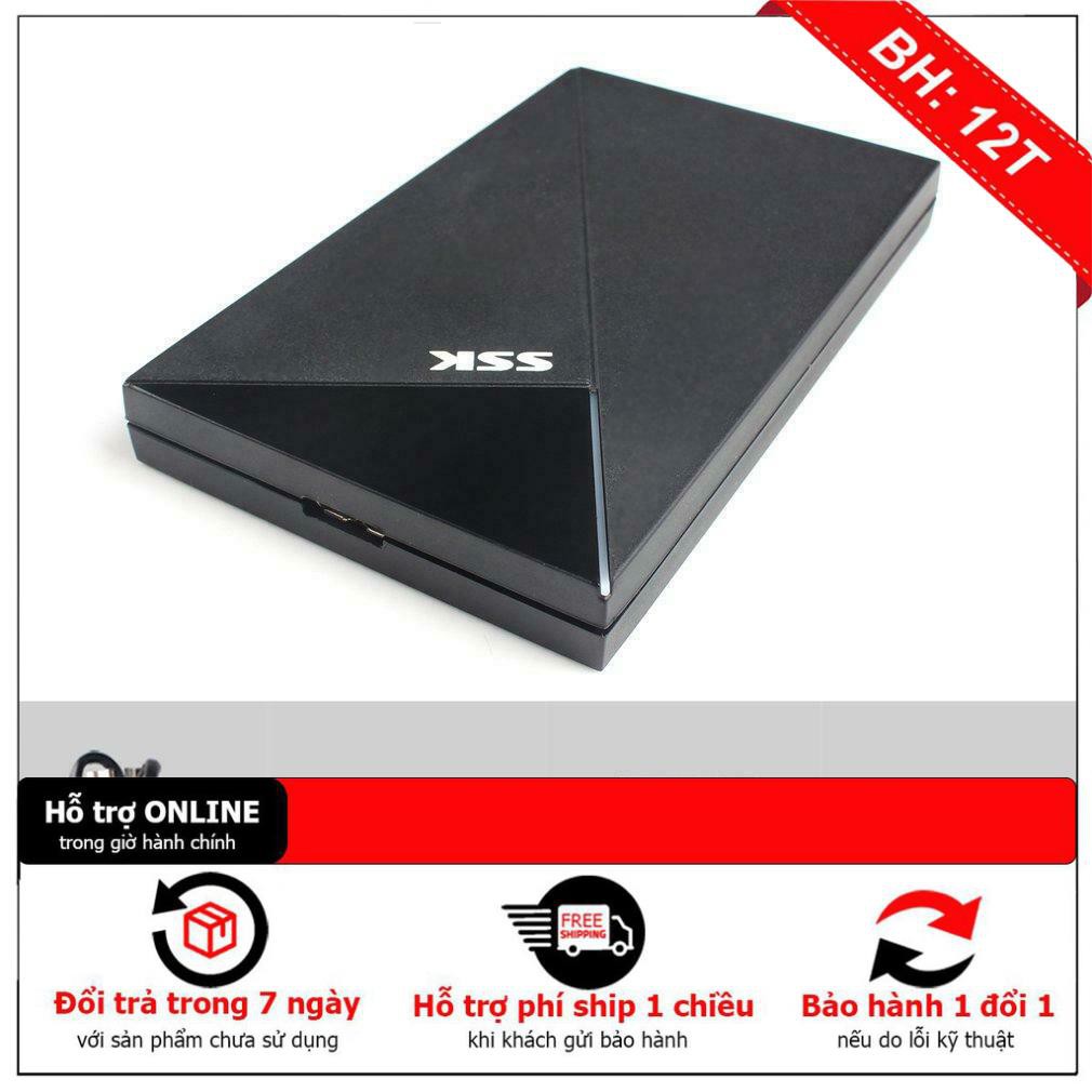 [BH12TH] Hộp Đựng HDD Box 2.5 USB 3.0 SSK (SHE - 088)