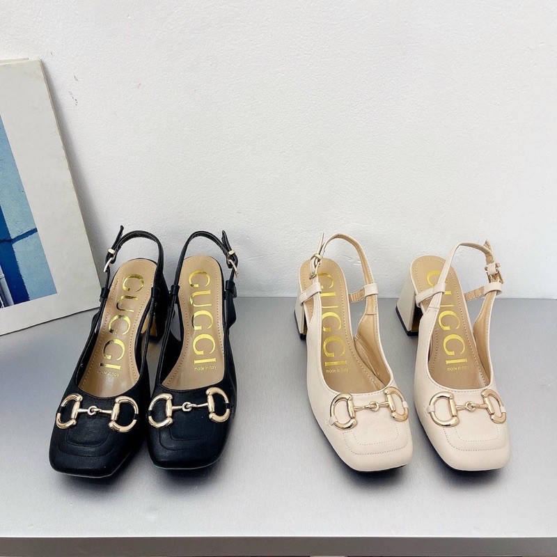 GIÀY BALL G U C C I GÓT VUÔNG 5 PHÂN VỀ LẠI