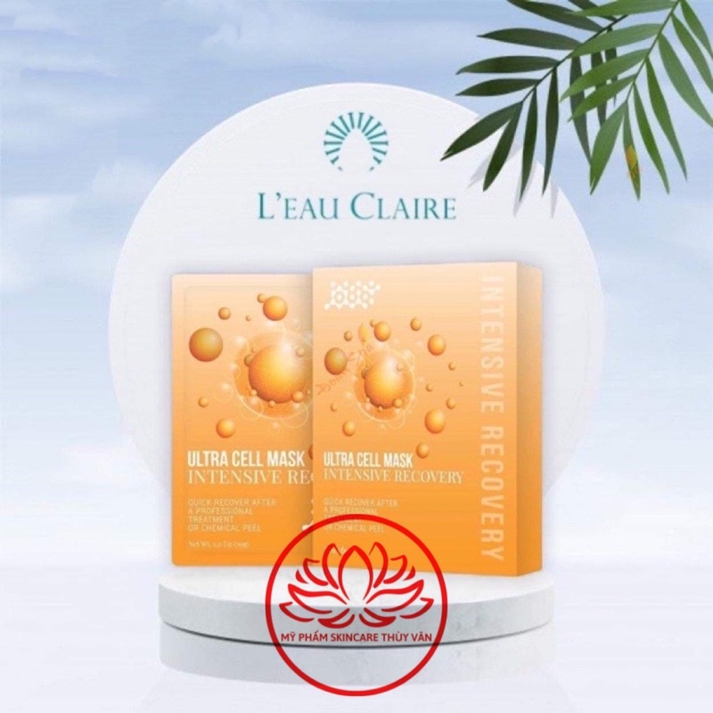 1 Miếng Mặt Nạ Phục Hồi Da Hàn Quốc Chính Hãng LEAU CLAIRE 30g