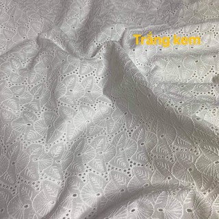 Vải thô thêu/kate thêu cao cấp