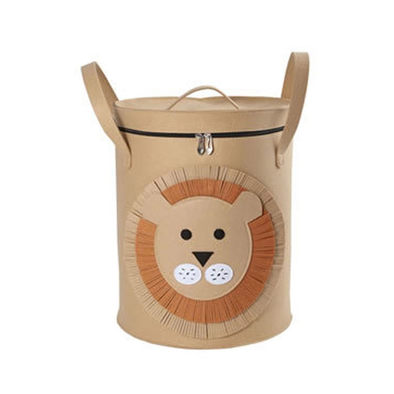 Hộp Đựng Đồ Chơi Gọn Gàng Họa Tiết Hoạt Hình Có Nắp Đậy Tiện Lợi