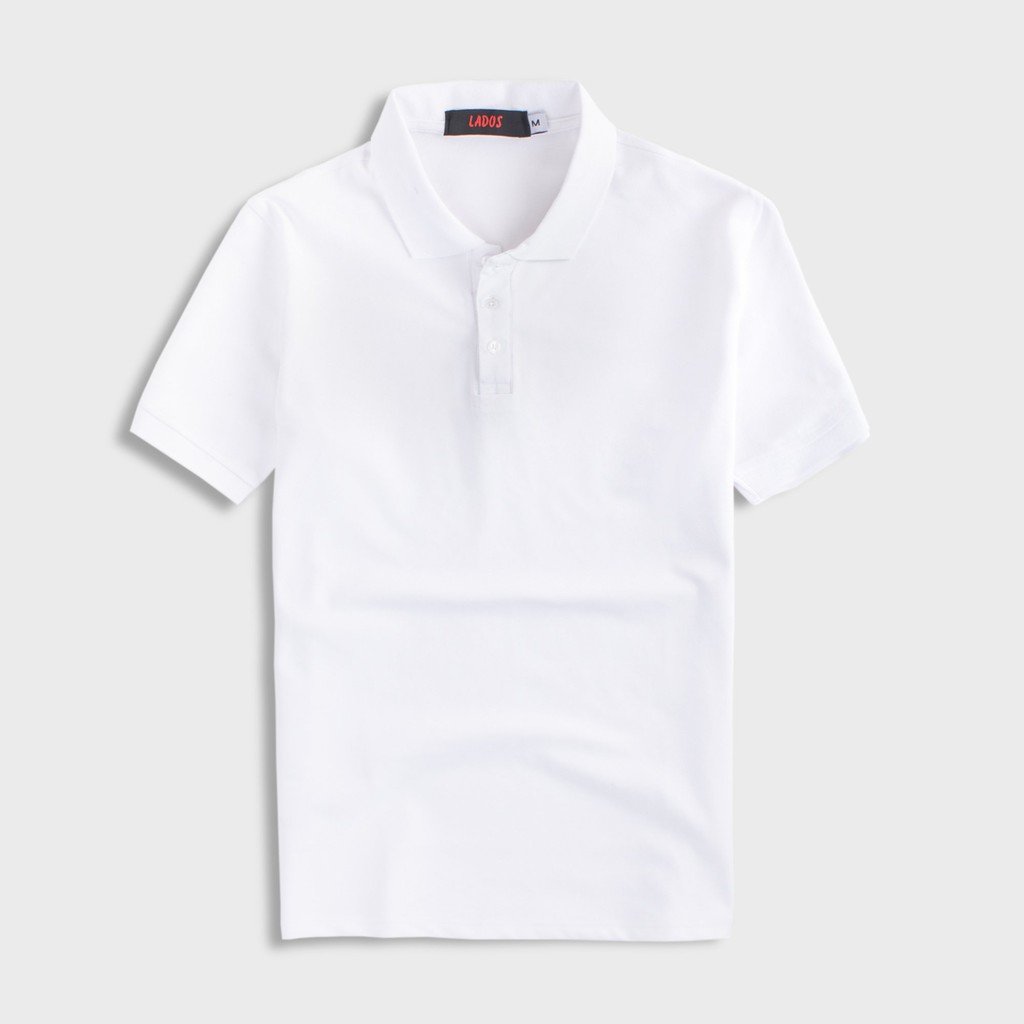 Áo thun polo trơn cao cấp Lados - 29043 - chất thun dày mềm, co giãn tốt | BigBuy360 - bigbuy360.vn