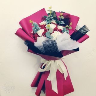 Bó hoa hồng sáp thơm 30 bông