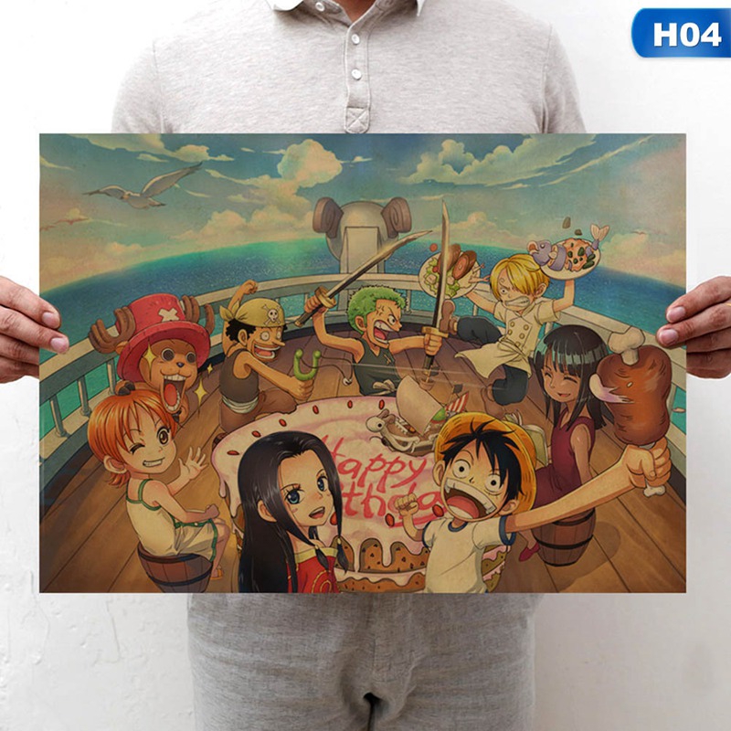 Poster Phim Hoạt Hình Naruto Treo Tường Trang Trí