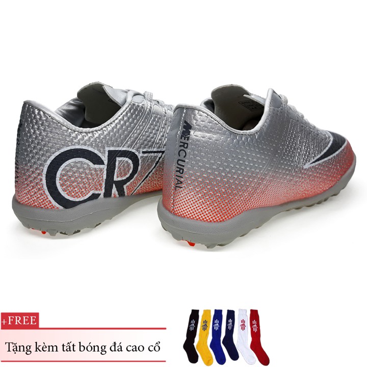 Giày bóng đá trẻ em CR7 Size 31-36 Tặng kèm tất bóng đá cao cổ