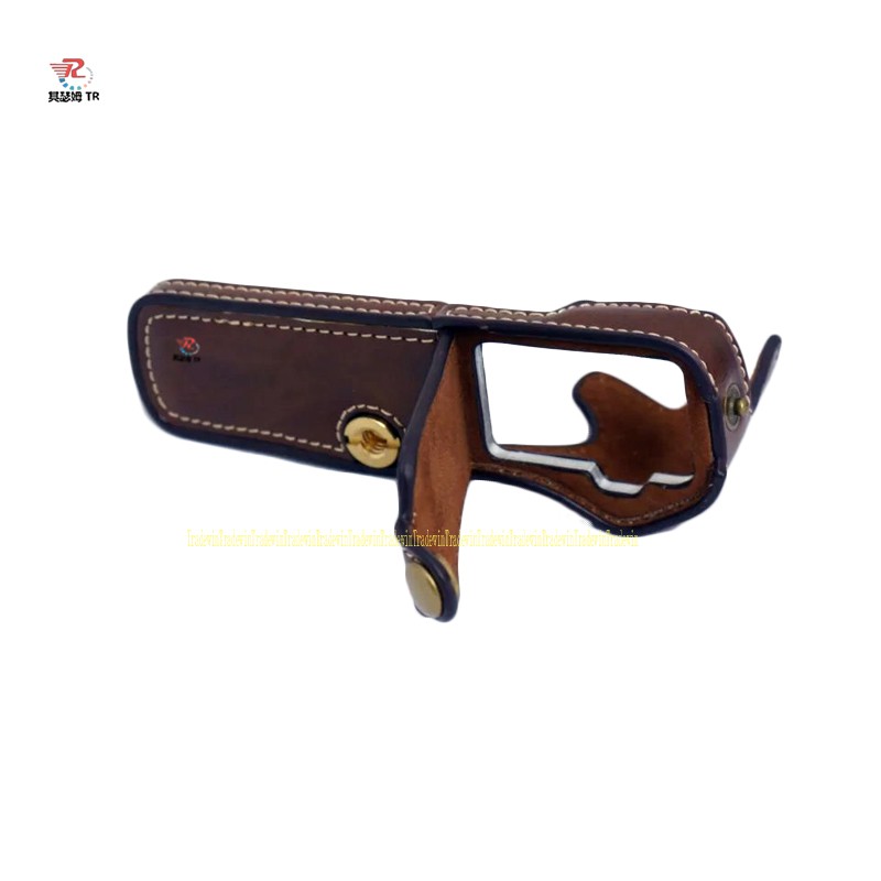 Bao da bảo vệ máy ảnh + dây đeo cho máy Olympus Em5Ii Em5 Mark Ii