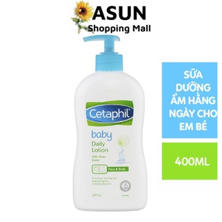 Sữa Dưỡng Ẩm Da Cetaphil Hàng Ngày Cho Bé 400ml Baby Daily Lotion
