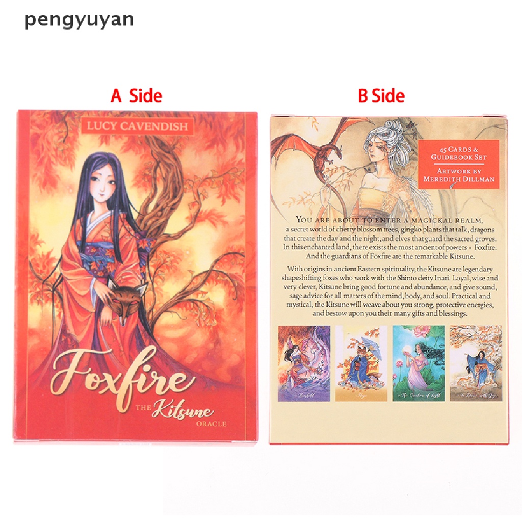 Bộ Bài Tarot 1Box Foxfire Oracle Chuyên Dụng