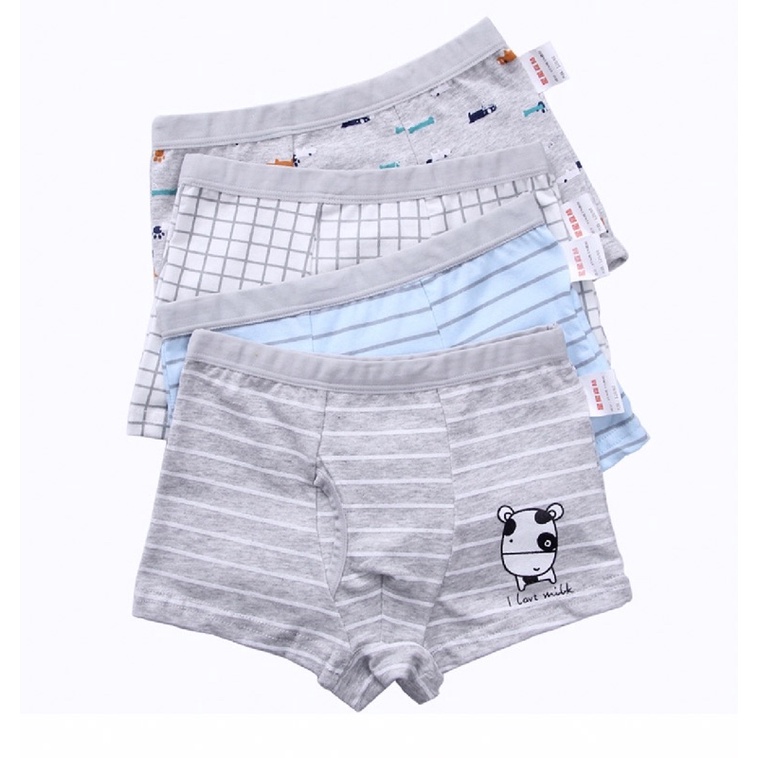 Set 4 quần boxer cho bé trai
