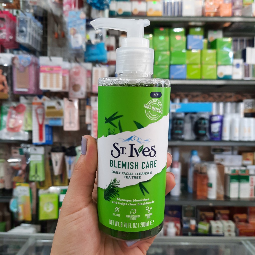 Sữa Rửa Mặt St.Ives Dạng Gel - St.Ives Daily Facial Cleaner Gel 200ml