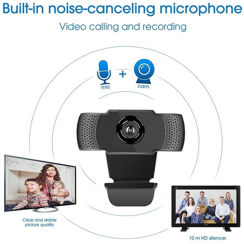 Webcam NetCAM USB 200 Độ phân giải 1080P - Hãng phân phối chính thức