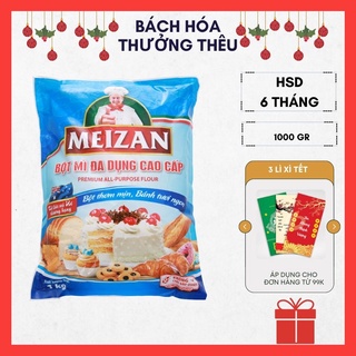 Bột mì gia dụng, bột làm bánh Meizan gói 1kg