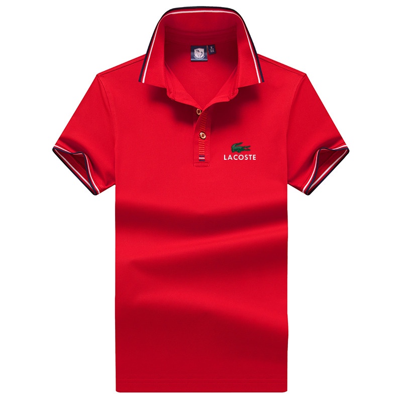 Hàng Có Sẵn! Hàng Có Sẵn! Lacoste Áo polo Chất Liệu cotton Nguyên Chất Thoải Mái Thời Trang Cho Nam Và Nữ