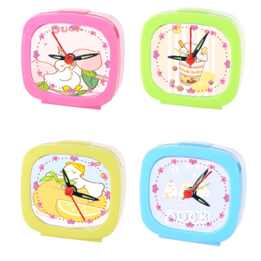 Đồng hồ để bàn dake duck màu sắc ĐHBI36 đồng hồ báo thức cute