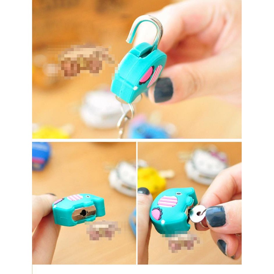 Combo 02 Khóa Mini hoạt hình - TR5666 - BX1692