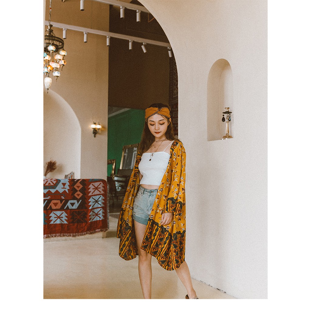 CADIGAN BOHEMIAN HỌA TIẾT SẮC VÀNG | FREESZ