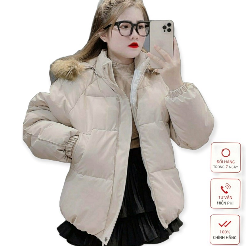 Áo Phao Nữ Có Mũ Siêu Nhẹ CAM KẾT CHẤT LƯỢNG - ĐĂNG QUANG FASHION