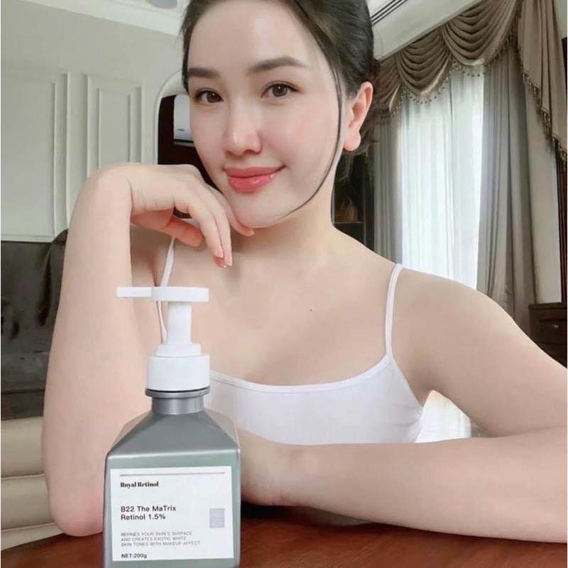 Kem ủ body Royal Retinol B22 The Matrix giúp cơ thể trắng sáng, mượt mà hộp 200g - CO094
