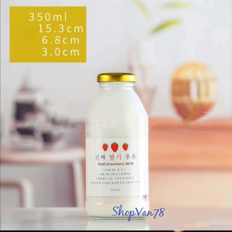 Chai thủy tinh 350ml nắp thiếc | BigBuy360 - bigbuy360.vn