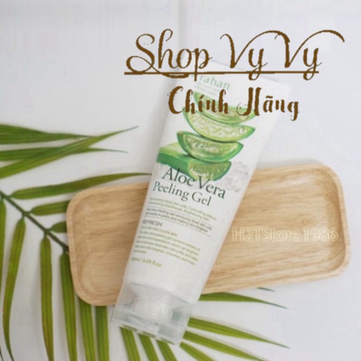 CHÍNH HÃNG -  Tẩy tế bào chết làm sạch và trắng sáng da chiết xuất từ lô hội Arrahan Aloe Vera Peeling Gel 180ml - Hàn Q | BigBuy360 - bigbuy360.vn