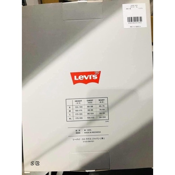 Set áo levis nam chính hãng