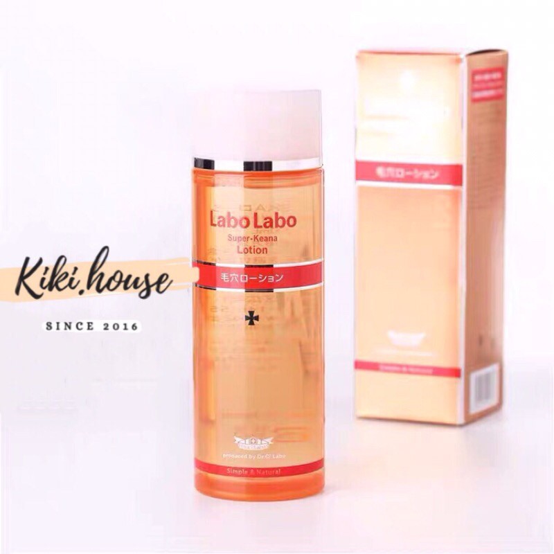 [ CHAI LỚN 200Ml ] LOTION NƯỚC HOA HỒNG LABOLABO SE KHÍT CHÂN LÔNG