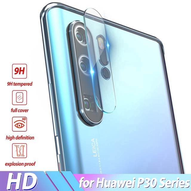 Kính Cường Lực Bảo Vệ Camera Cho Huawei P20 P30 Mate20 Mate10 Nova 3 4 I E 5t Lite Y7 Y9 Pro