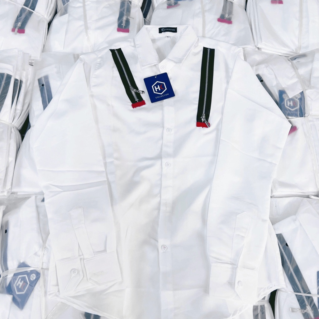 (HCM) ÁO SƠ MI NAM DÀI TAY EO VÌ - SIÊU PHONG CÁCH , THỜI TRANG NAM ĐẲNG CẤP HOT CHẤT CHO CÁC ANH EM KM FASHION