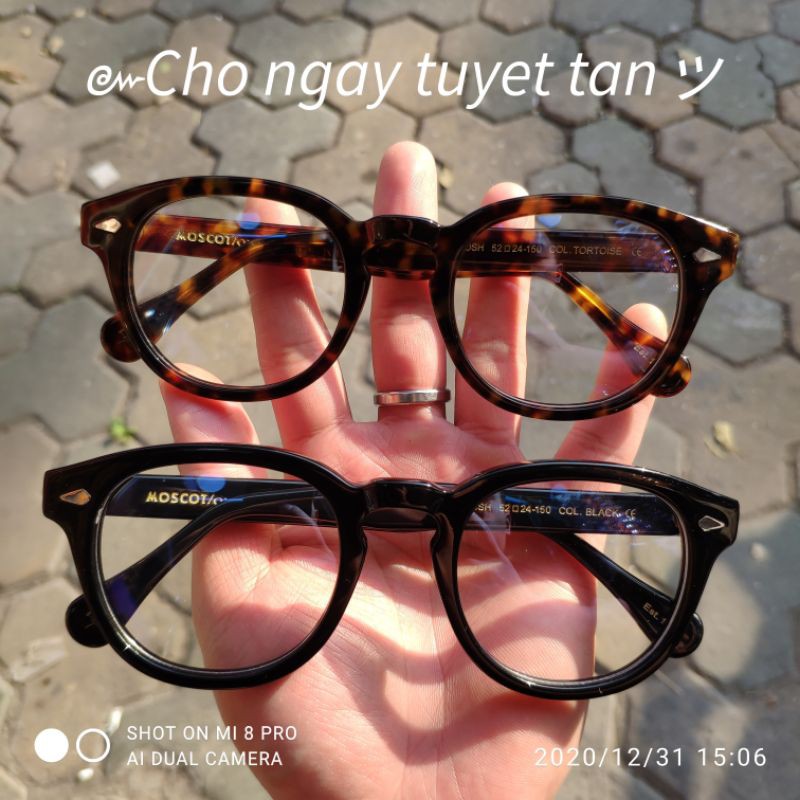 [New] Gọng Cận Thời Trang MOSCOT LEMTOSH ( SIZE 52 ) Hàng Cao Cấp