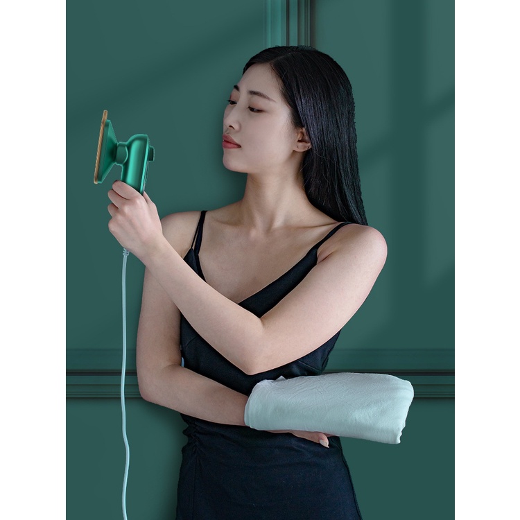 [Hàng Sẵn] Bàn Là Hơi Nước Cầm Tay - Bàn Ủi Mini Tiện dụng Gia dụng 220V 30W ABS 【Tennessee052】