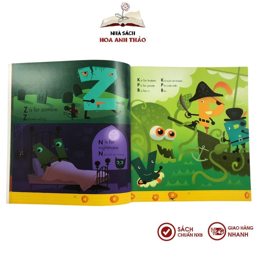 Sách - Bảng chữ cái tiếng Anh tinh nghịch Ngày Z đứng đầu - H là Halloween