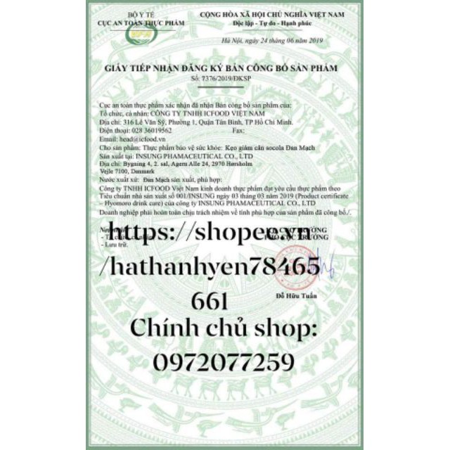 KẸO SOCOLA GIẢM CÂN ĐAN MẠCH CHÍNH HÃNG | BigBuy360 - bigbuy360.vn