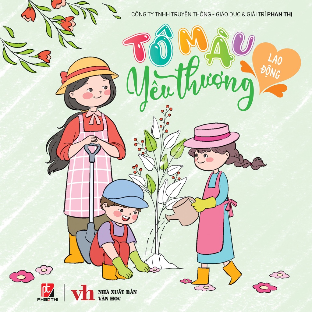 Sách Bộ 4 Cuốn Tô Màu Yêu Thương