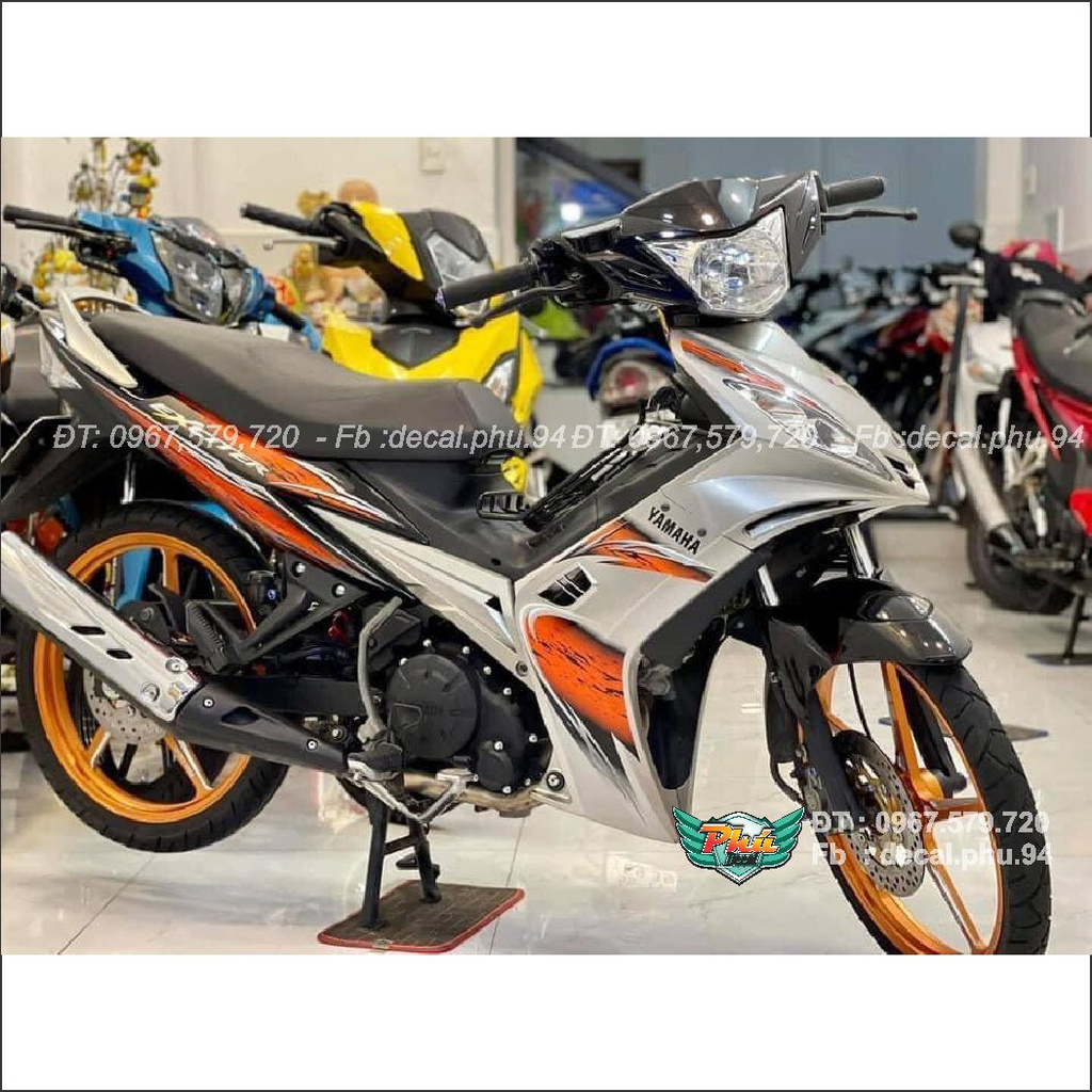 Tem Rời Ex 2006-2010 bạc cam (J)