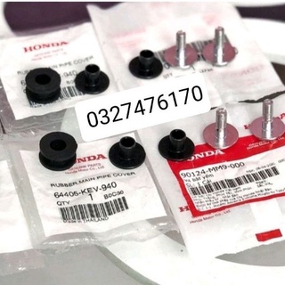 Bộ ốc cao su bắt bững yếm xe Wave thái, Alpha ,ZX zin honda