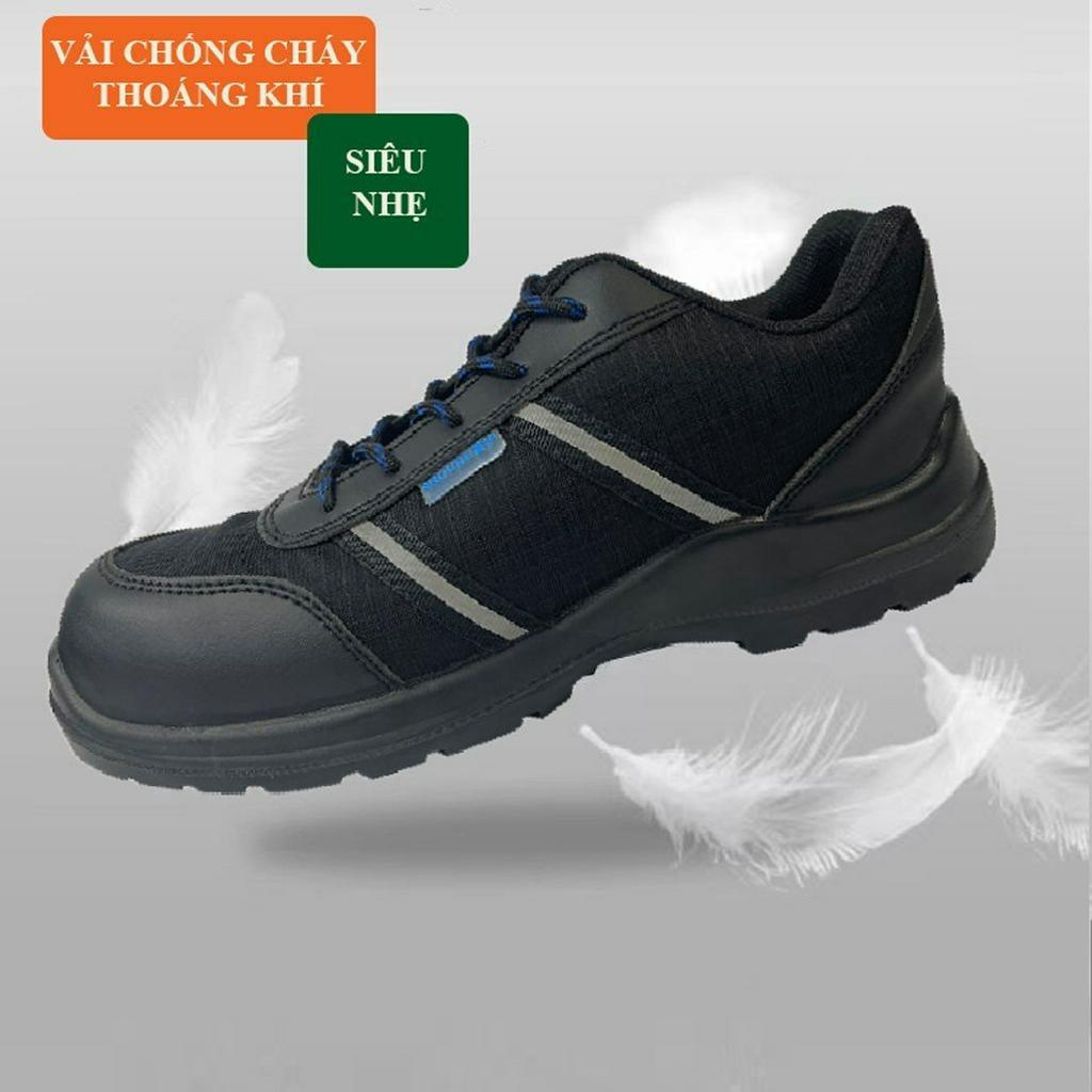 Giày bảo hộ lao động nam thể thao thời trang SHOUHU chống đinh va đập ngón trơn trượt dầu mỡ hóa chất