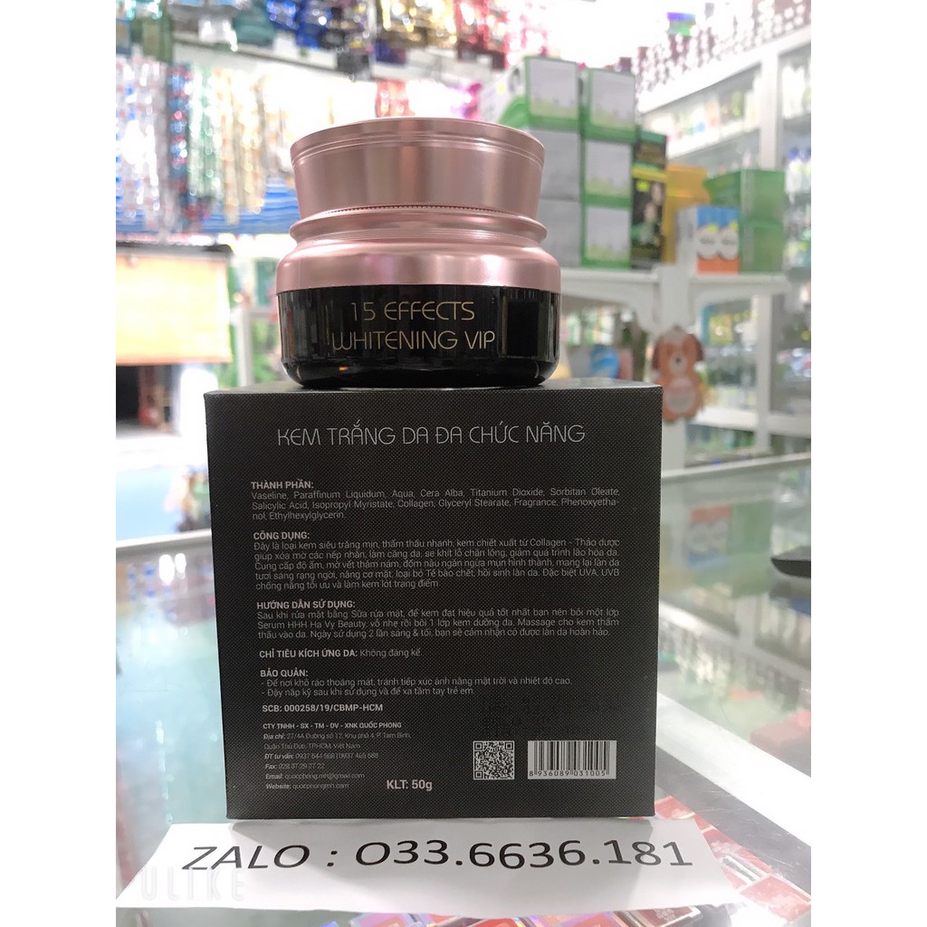 [ chính hãng 100%] kem trắng da đa chức năng  collagen thảo dược hhh 50g