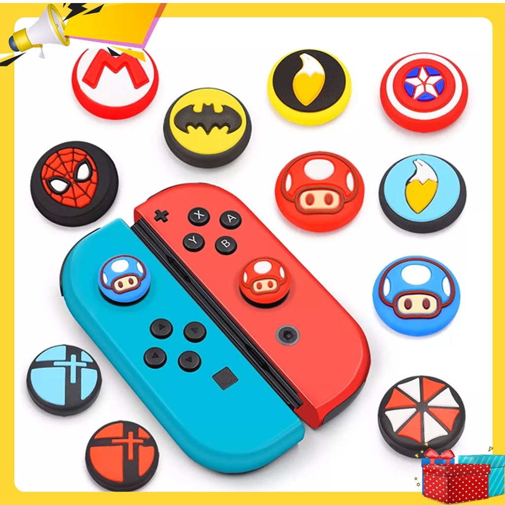 Bọc Họa Tiết Cho Analog Joy Con Nintendo Switch, Nintendo Switch Lite