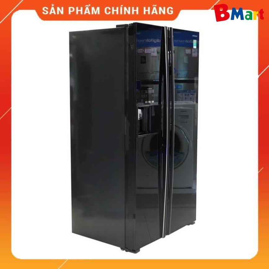 [ FREE SHIP KHU VỰC HÀ NỘI ] Tủ lạnh Hitachi  side by side 2 cửa màu đen R-FS800GPGV2(GBK) - [ Bmart247 ]  - BM