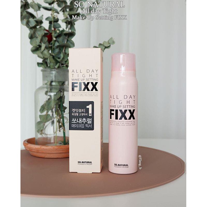 Xịt Khóa Nền Giữ Lớp Trang Điểm All Day Tight Make Up Setting Fixx 75ml Dưỡng Ẩm Bắt Sáng Nhập Khẩu Chính Hãng Hàn Quốc | BigBuy360 - bigbuy360.vn