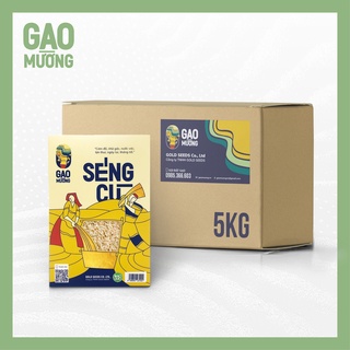 Gạo lứt séng cù điện biên thùng 5kg, gạo lứt điện biên, túi 1kg chân không, healthy, giữ dáng