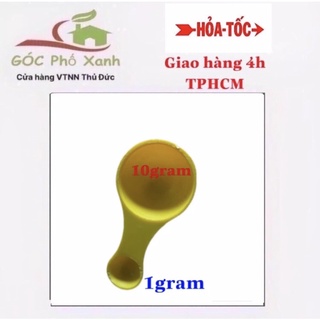 Muỗng đong phân, thìa muỗng múc đong phân tiện lợi 1g 5g 10g