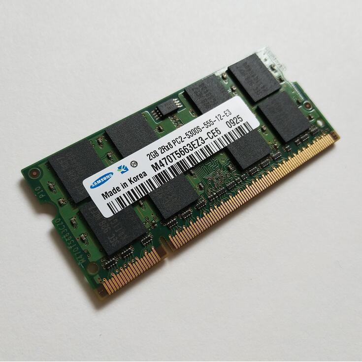Thẻ Nhớ Ram Samsung 2gb Pc2-5300s Ddr2-667mhz Cl5 Sodim | BigBuy360 - bigbuy360.vn