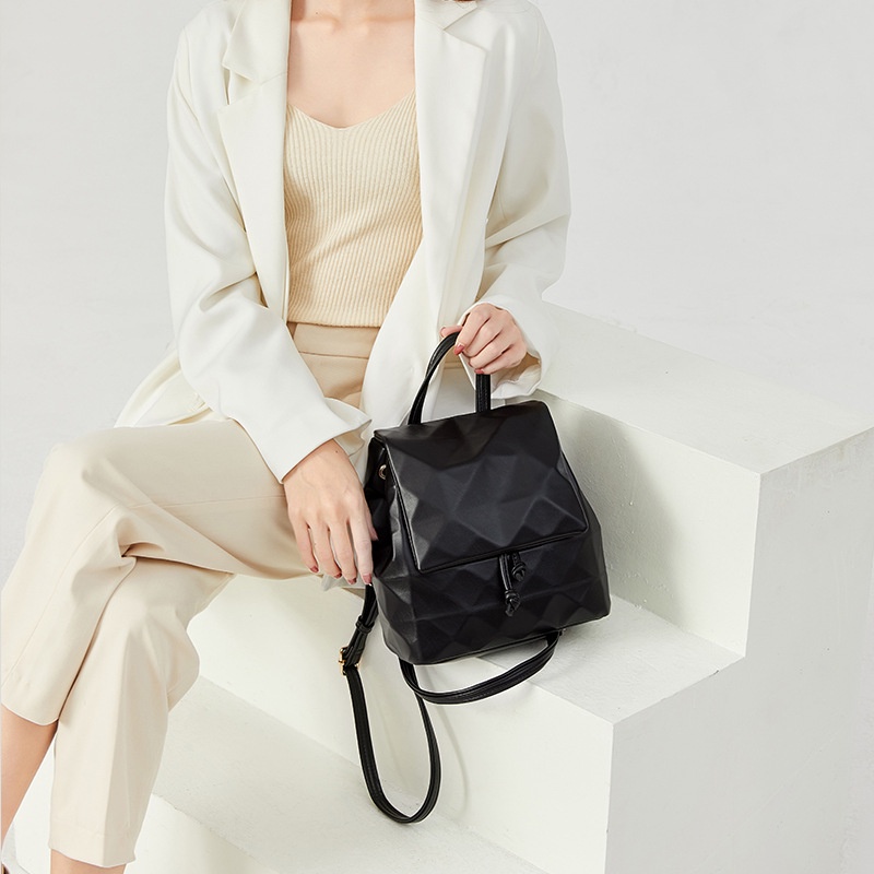 Iconzero Ba Lô Dây Rút Da Pu Chất Lượng Cao Thời Trang Cho Nữ