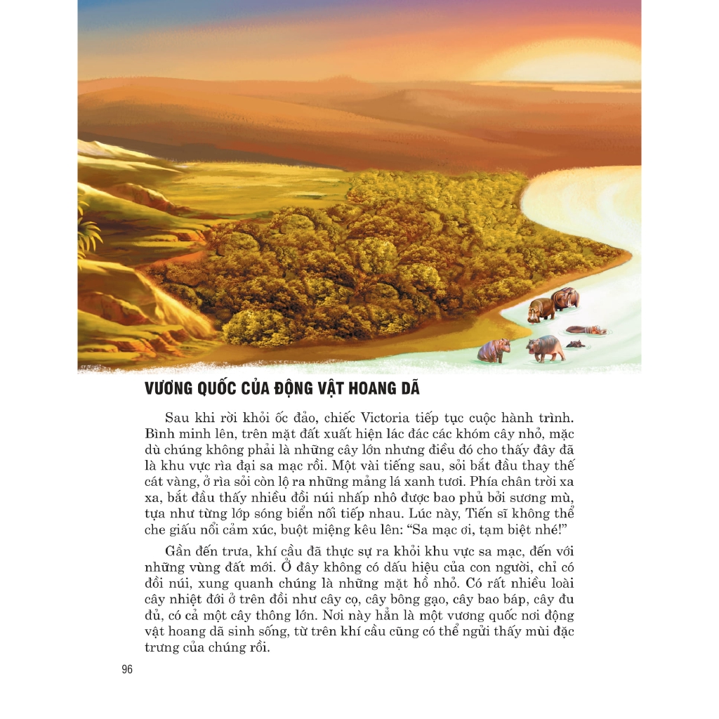 Sách - Khám Phá Khoa Học Từ Văn Học Kinh Điển - Năm Tuần Trên Khinh Khí Cầu