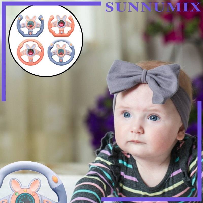 Đồ Chơi Vô Lăng Xe Hơi Tạo Hiệu Ứng Ánh Sáng Dành Cho Bé Trai 3 Tuổi