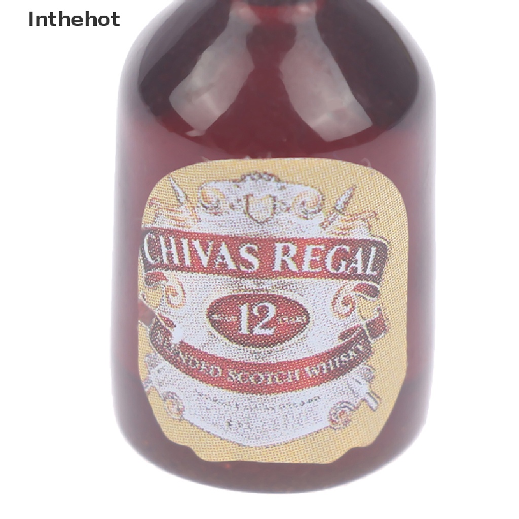 Bộ 10 Chai Rượu mini Tỉ Lệ 1: 12 Trang Trí Nhà Cửa