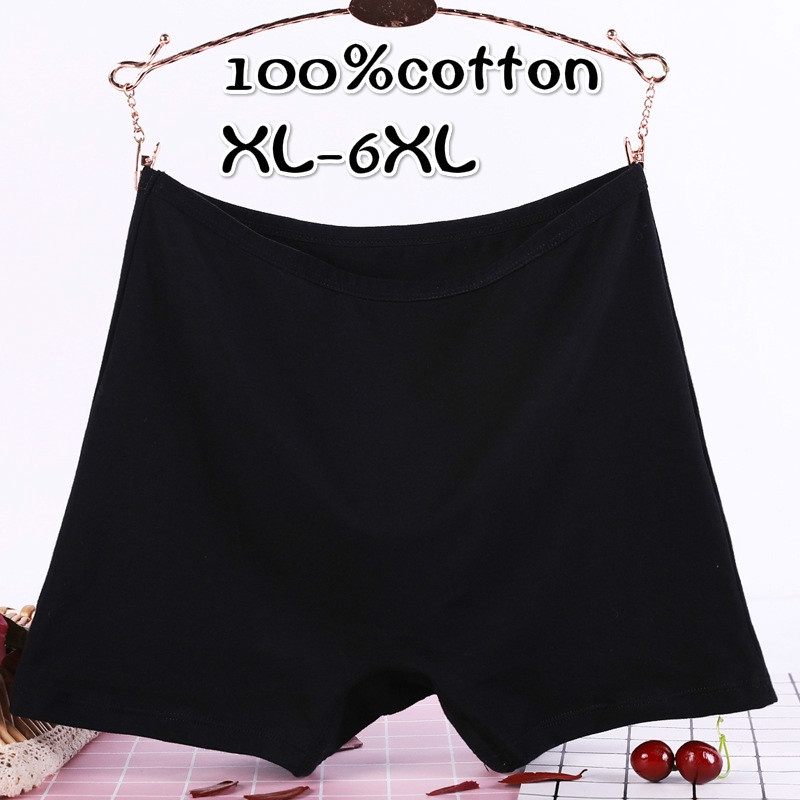 40Kg-90KG Quần Lót Ngắn Không Đường May Bằng Cotton Thoải Mái Cho Nữ