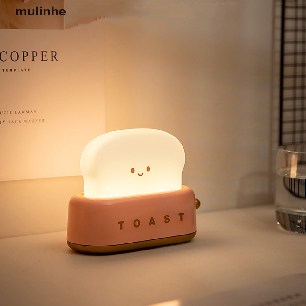 Đèn LED Làm Bánh Mì Cảm Xúc Độc Đáo Kèm Sạc USB Tiện Dụng Cho Bé