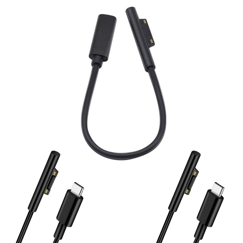 Dây cáp sạc 3A Type-c 1/1.5/1.8m cho laptop Surface Pro 3/4/5/6